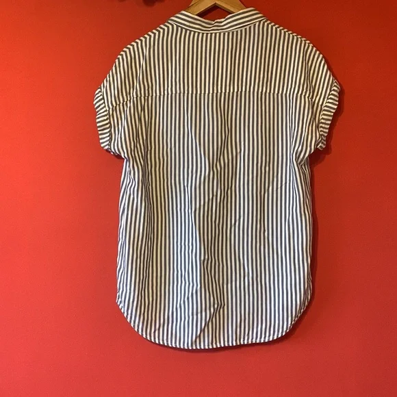 beachlunchlounge Comfy Striped Button Down - Picture 7 of 8